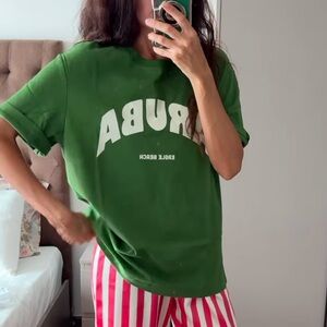 H&M Aruba Green T-shirt Small